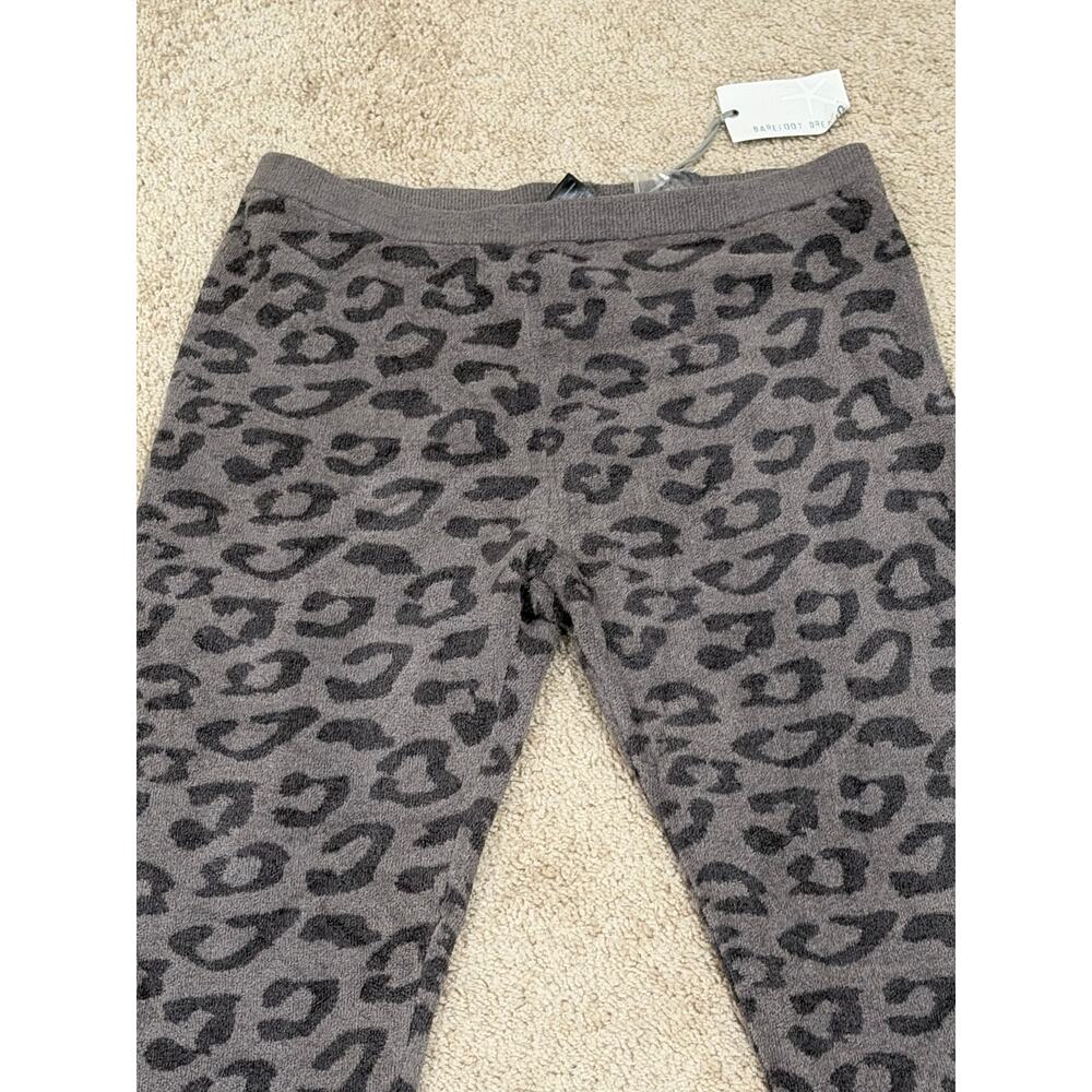 Barefoot Dreams CozyChic Ultra Lite Leopard Print Leggings Size L NWT - Picture 2 of 7